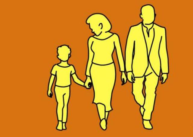 Як ви думаєте на якій картинці сім'я дійсно дружня і щаслива?