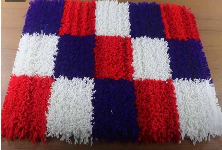 Як зробити килимки своїми руками без в'язання та шиття: простий метод