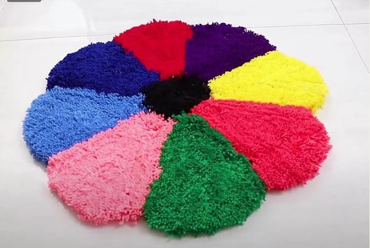 Як зробити килимки своїми руками без в'язання та шиття: простий метод