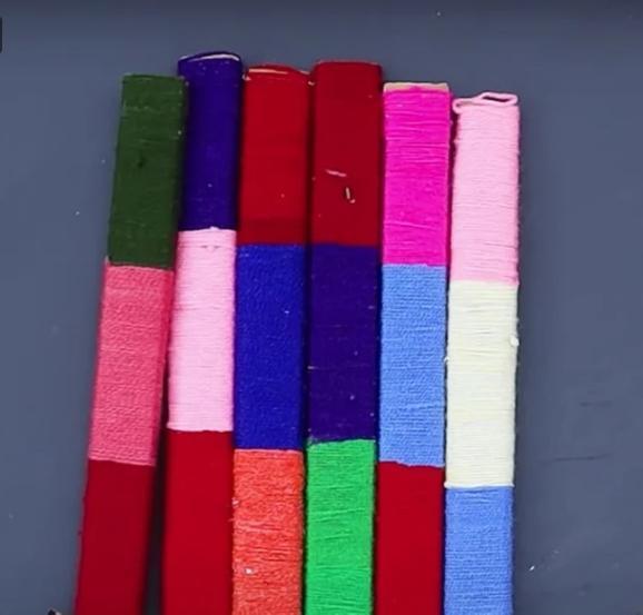 Як зробити килимки своїми руками без в'язання та шиття: простий метод