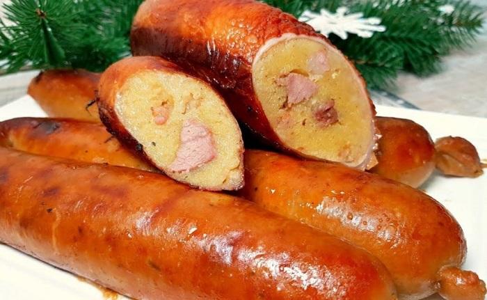 Рецепт картопляної ковбаски, ще маминою рукою записаний в шкільному зошиті