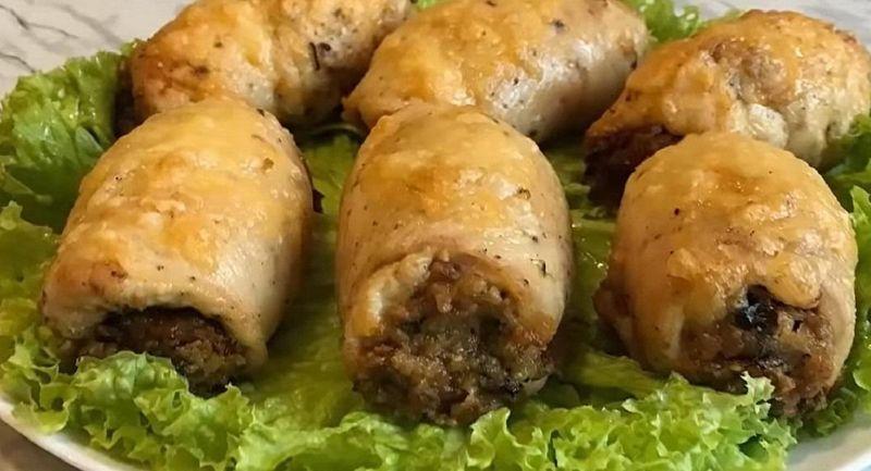 Як приготувати курячі рулетики з горіхами і сиром