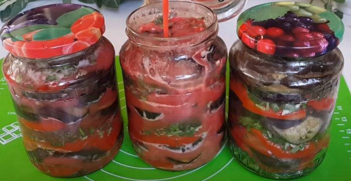 Смачна закуска - Баклажани на зиму. Обов'язково спробуйте!