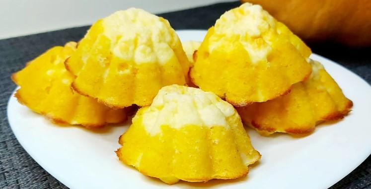 Смачний і корисний десерт. Запіканка з сиру і гарбуза. Діти оцінять