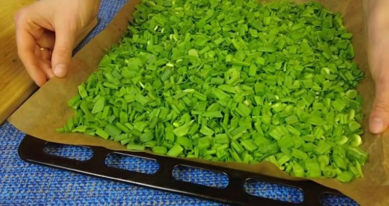 Універсальна приправа із зеленої цибулі: для супів, м’яса та рагу