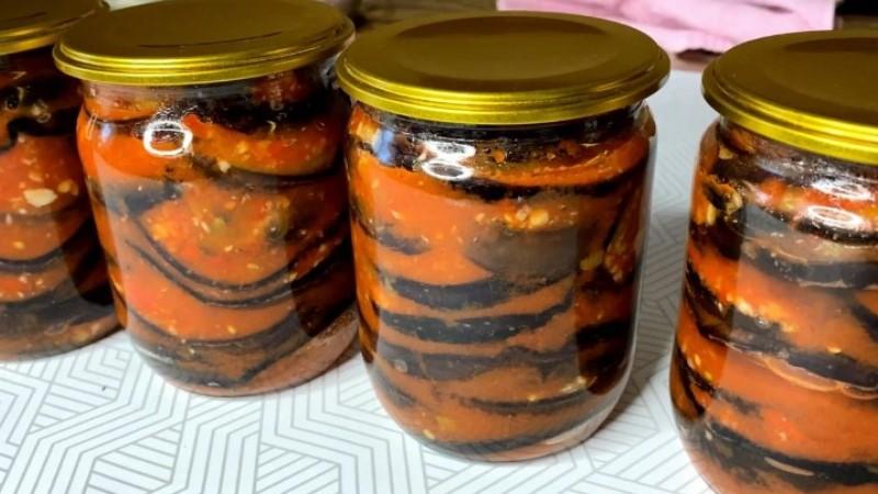 Більше рецептів не шукаю, тому що це найкраща закуска з баклажанів на зиму