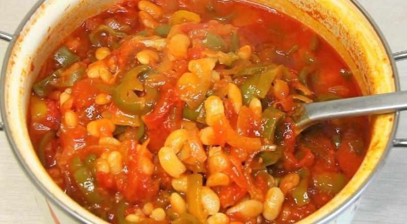 Салат із квасолею. Моя улюблена заготівля на зиму